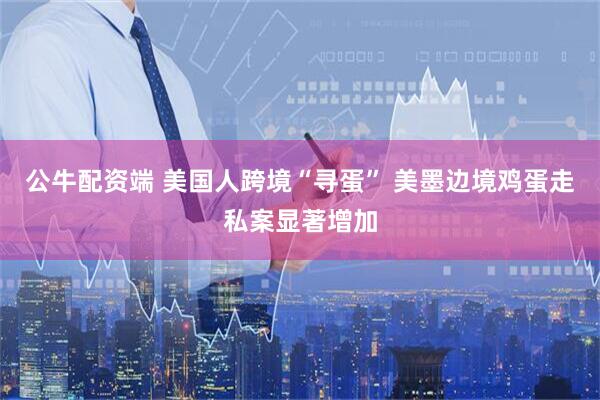 公牛配资端 美国人跨境“寻蛋” 美墨边境鸡蛋走私案显著增加